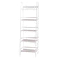WTZ 5 Tier Bookshelf, Ladder Shelf MC508 White